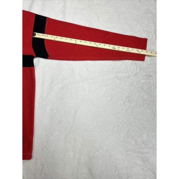 Vintage Starter OSU Ohio State Buckeyes Red Fleece Sweatshirt Men's Size Large - Picture 7 of 8